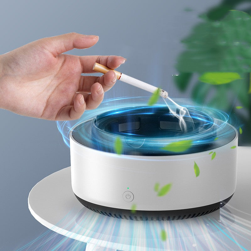 Automatic Intelligent Ash Tray | Smart Desktop Accessory