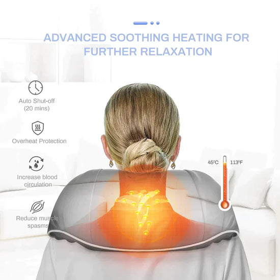 Neck and Shoulder Massager | Portable Pain Relief Device