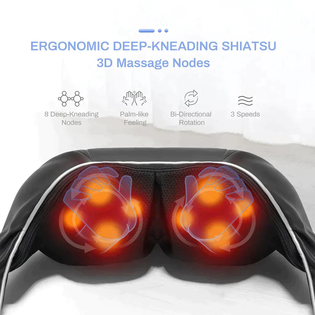 Neck and Shoulder Massager | Portable Pain Relief Device