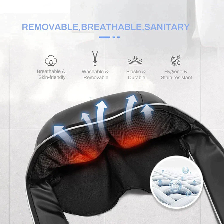 Neck and Shoulder Massager | Portable Pain Relief Device 