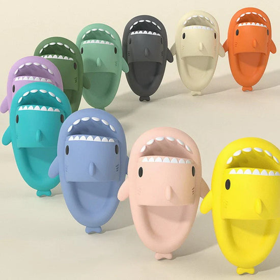 Shark Slides | Cute Shark Design Casual Sandals