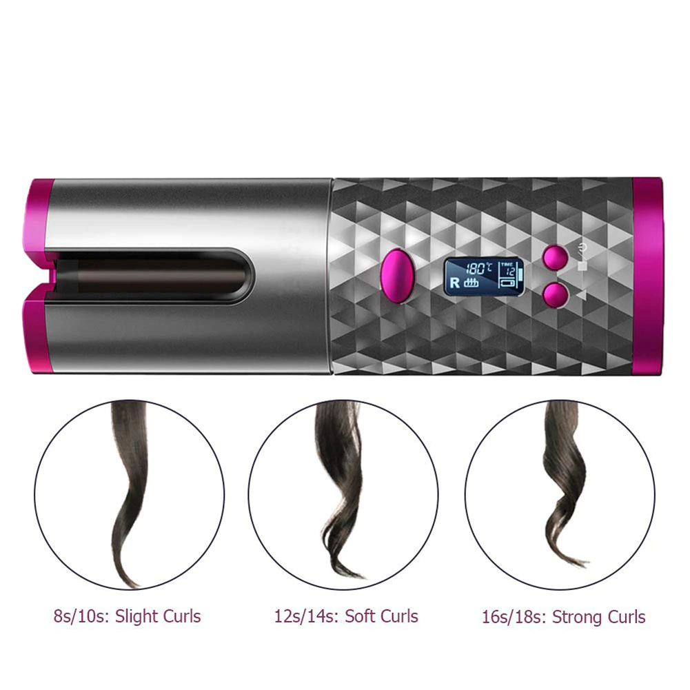 Portable Hair Curler | Travel-Friendly Curling Device